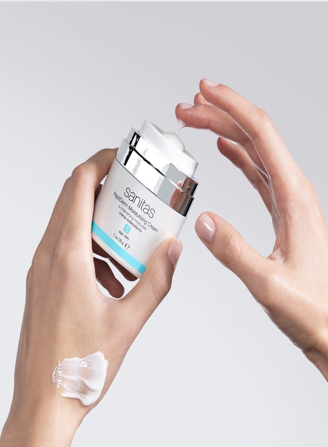 Sanitas Skincare PeptiDerm Moisturizing Cream, Peptides, Ultra Hydration, Moisturizer for Aging Skin, 1 Ounce - Image 4